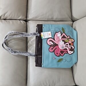 Chala vegan NWT pink flamingo bag